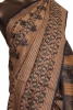 Pure Floral Tussar Silk Saree